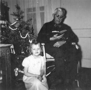 Christmas - Mim and her dad