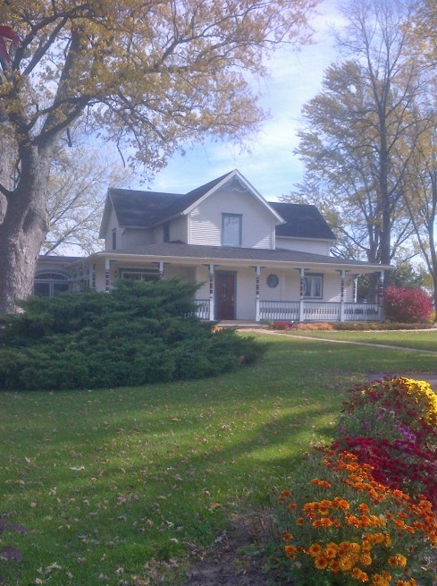 The farmhouse this fall