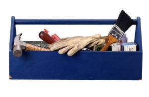 blue toolbox