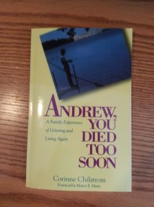 Andrew You Died Too Soon Book Cover