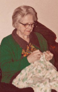 Mom kept crocheting  afghans for babies of teenage mothers in Chicago until just a few weeks before she died.