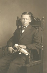 My dad's confirmation picture