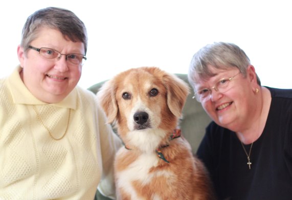 Family Portrait - Marian, Abbey, Mim