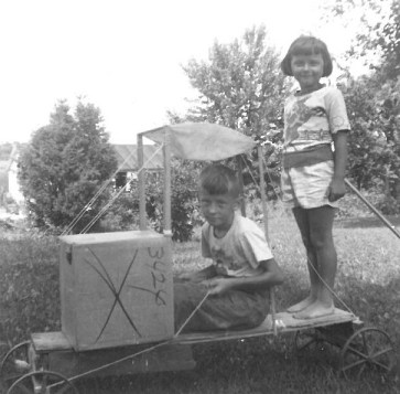 We also built go-karts.