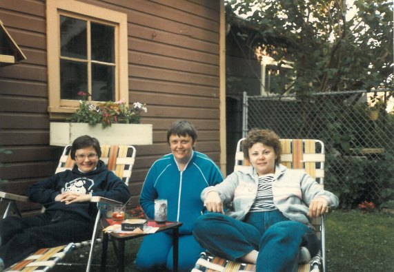 1984:  Marian, Mim, and Marilyn 