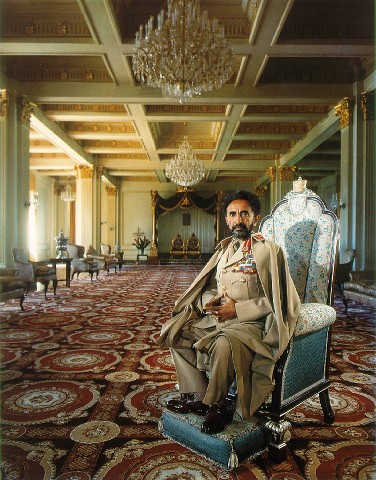 Haile Selassie, emperor of Ethiopia from 1930 to 1974.