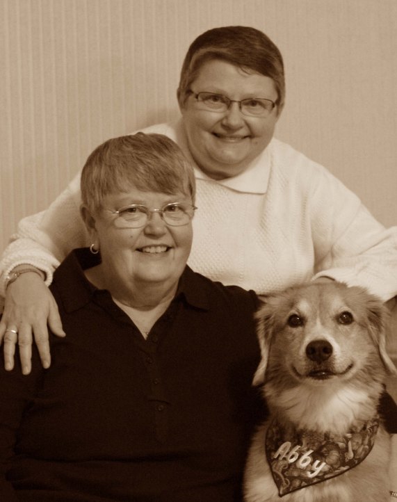 Mim, Marian and Abbey wish you a Happy New Year!