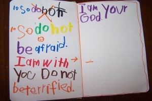 Michelles kids Bible encouragement