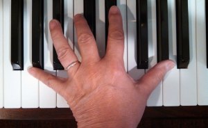 fingers stretching on piano 3