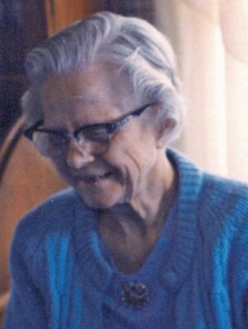 Mom looking down at me