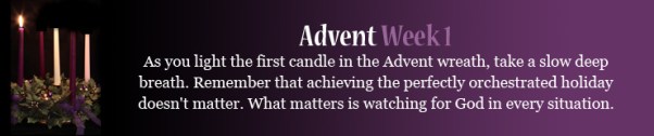 Advent Week 1