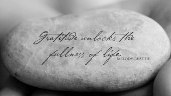 Gratitude Stune - fullness of life