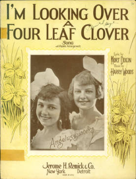 4 leaf clover sheet music 1927