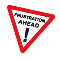 Frustration sign