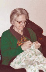 My mom kept crocheting baby afghans until just weeks before she died.