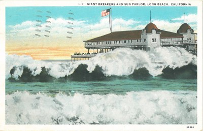 Post Card of Long Beach 1934