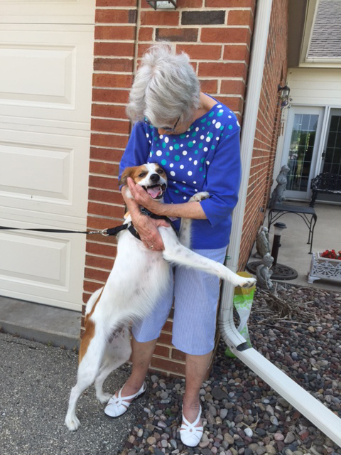 Kitty and Floey standing 1