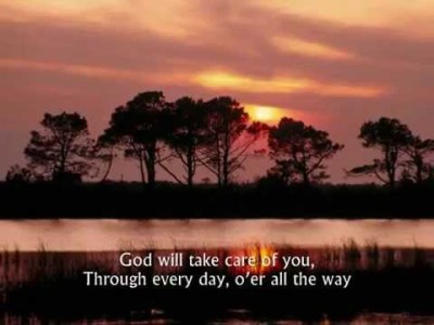 God will take care of you