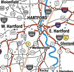 Hartford highways