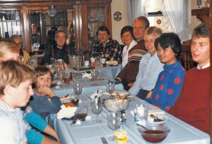 Family at Thanksgiving in Chicago