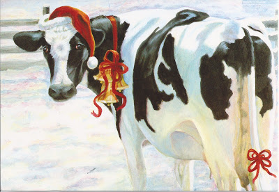 Christmas Cow