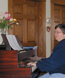 Marian playing Baldwin